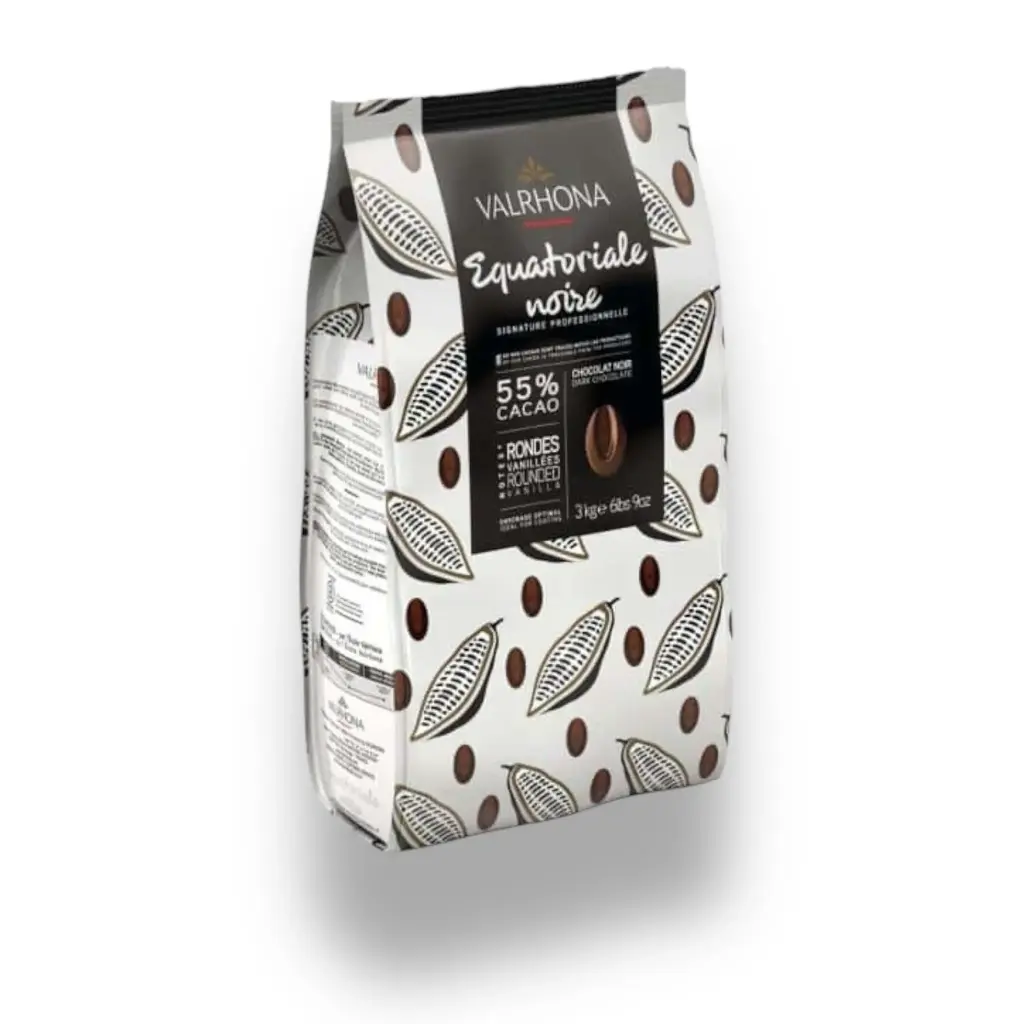 EQUATORIALE NOIRE 55% FEVE (150g)