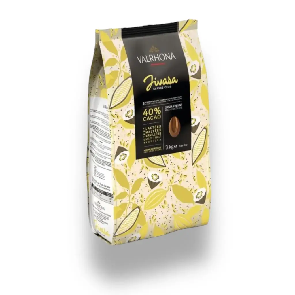 JIVARA LACTEE 40% FEVE (150g)