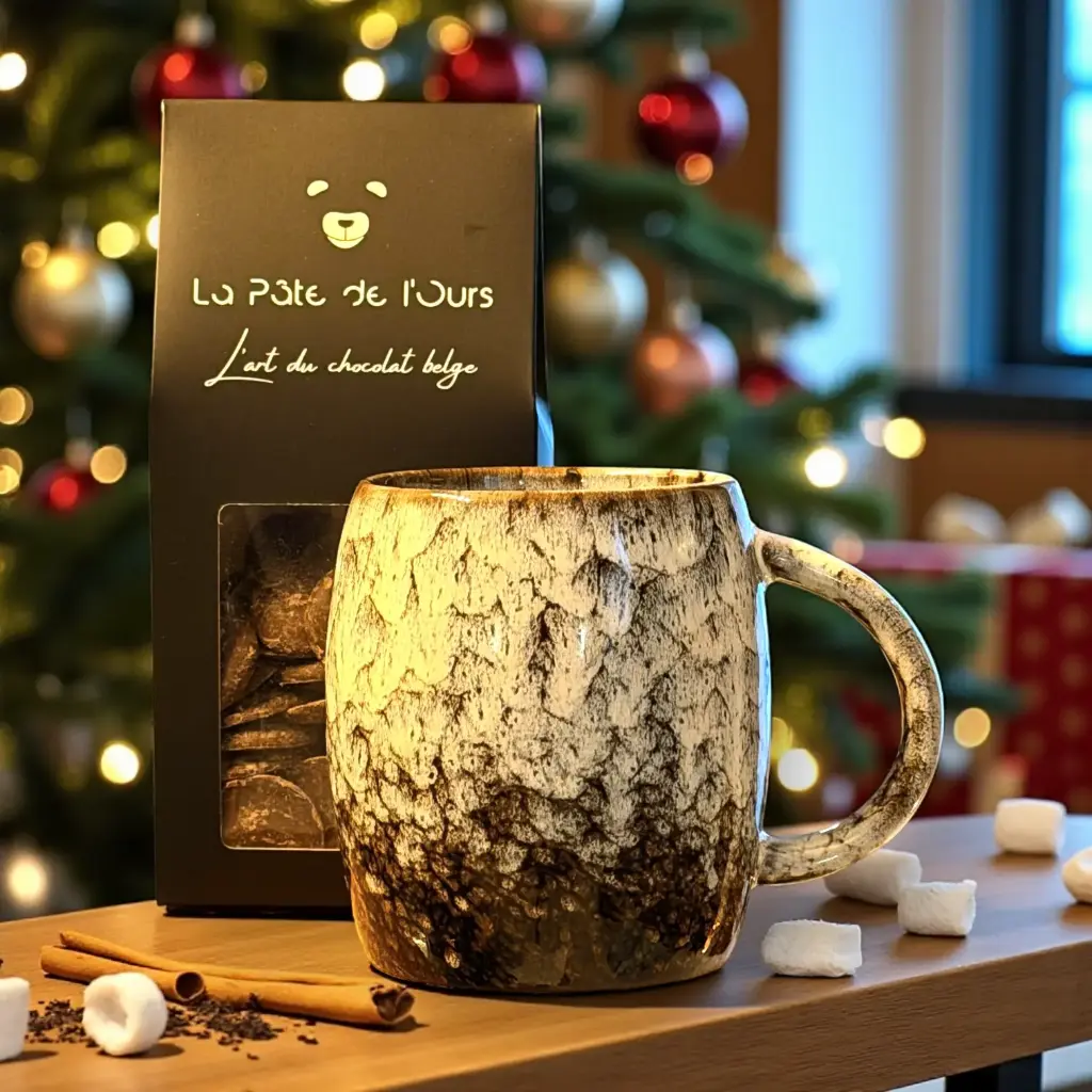 ChocoMug (Blanc, Chocolat au lait Selection Supreme 41% (250g))