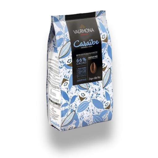 [4654] CARAÏBE NOIR 66% FEVE 3KG