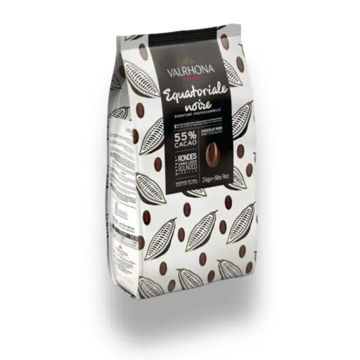 [4661] EQUATORIALE NOIRE 55% FEVE 3KG